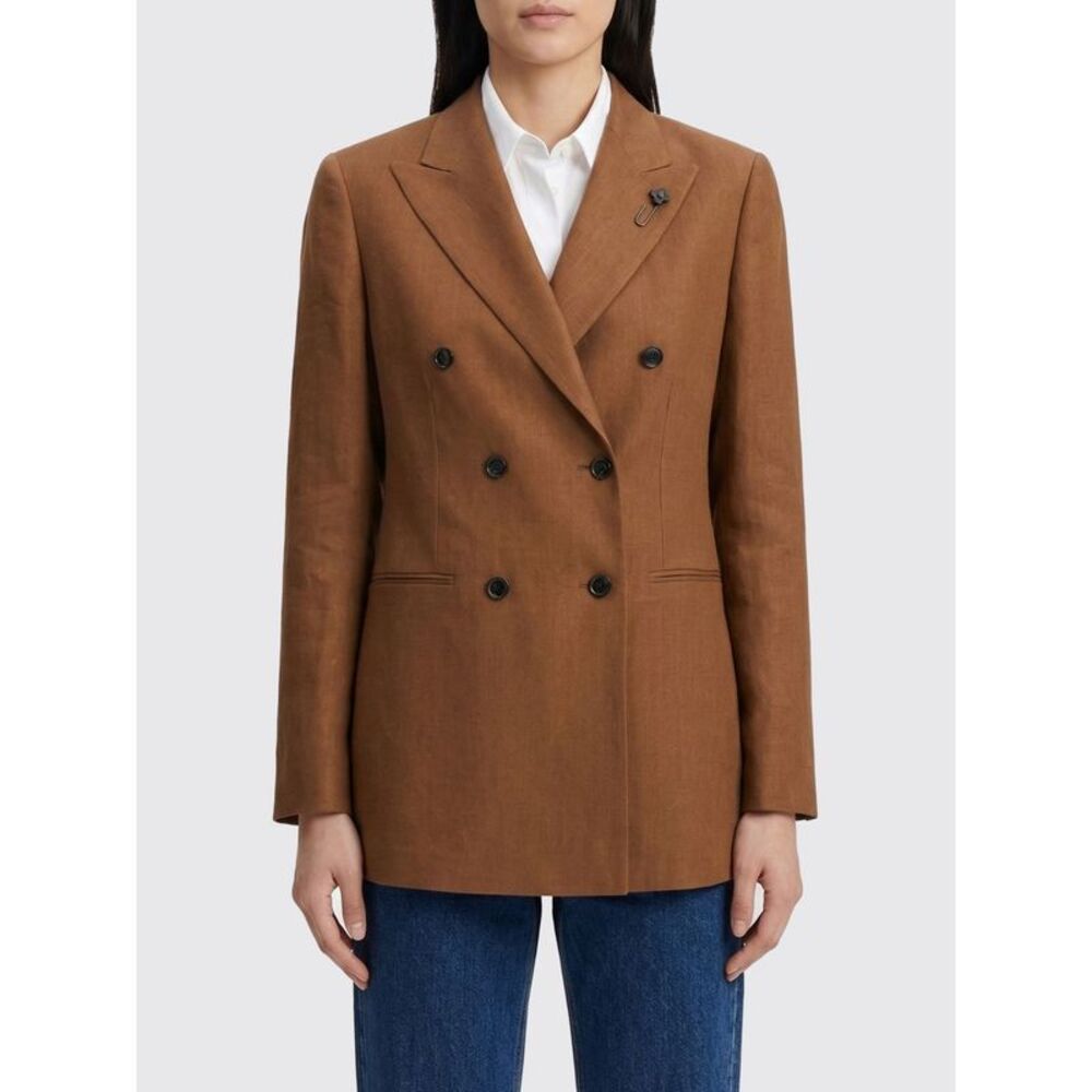 Lardini Jacket Woman Brown